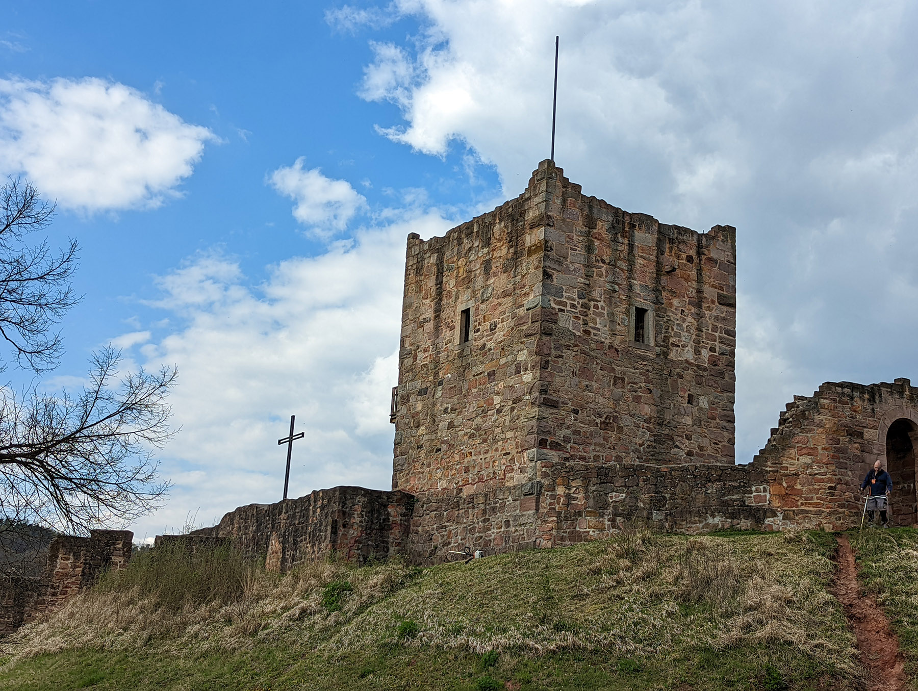 Kulturdenkmal Burg Wartenberg in Wartenberg-Angersbach