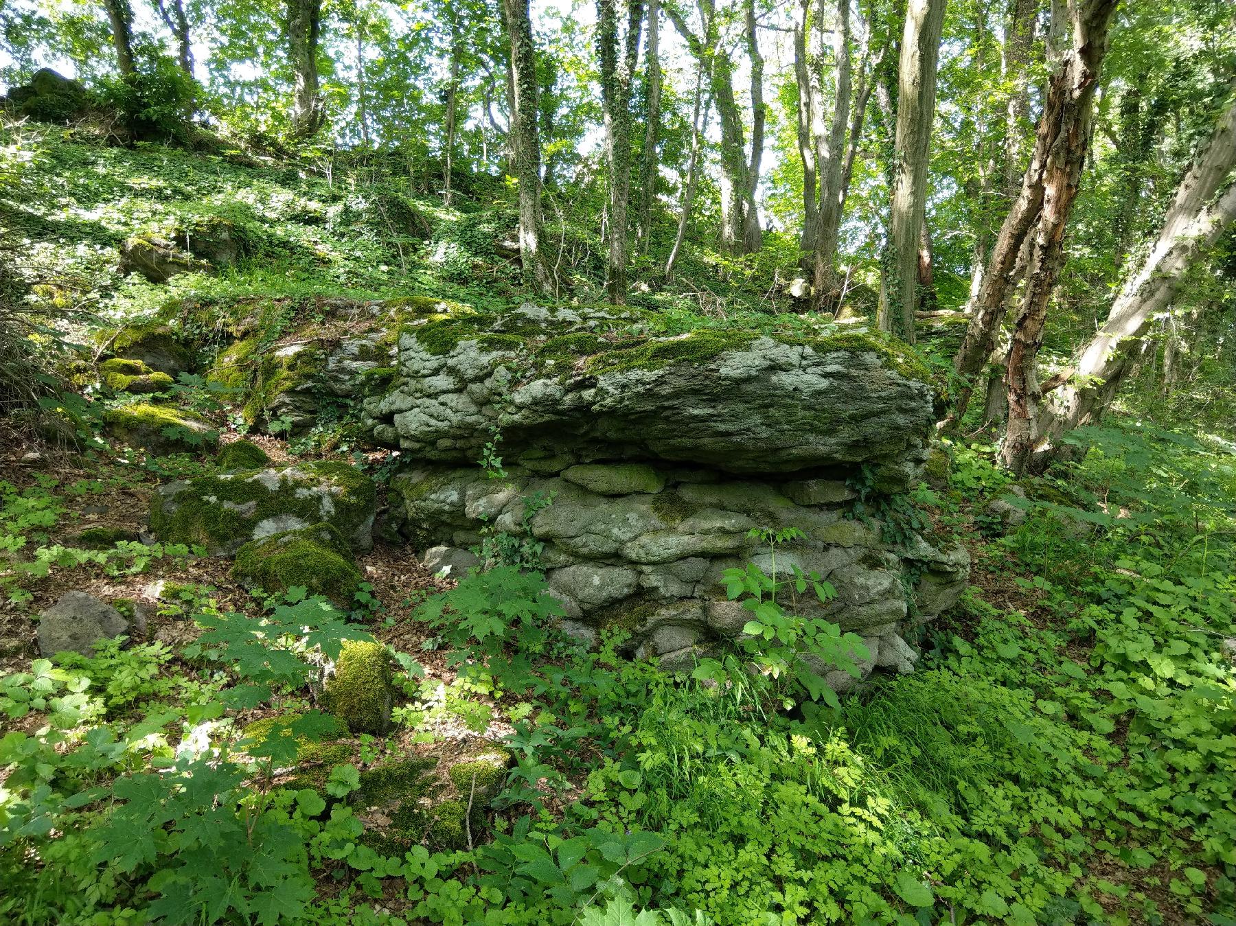 Felsen Gluckensteine in Schotten