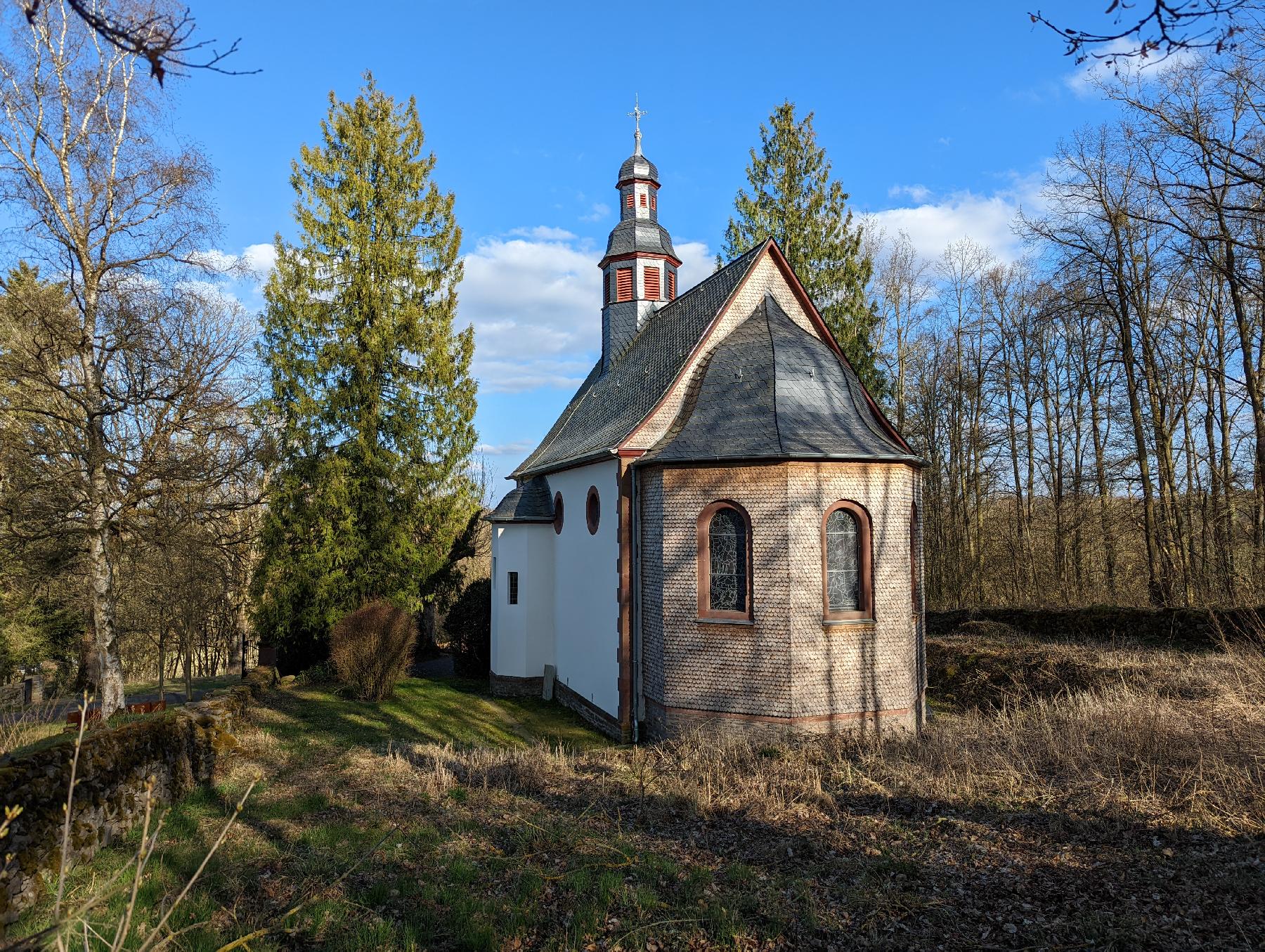 Kulturdenkmal Heidbergkapelle in Lauterbach-Sickendorf