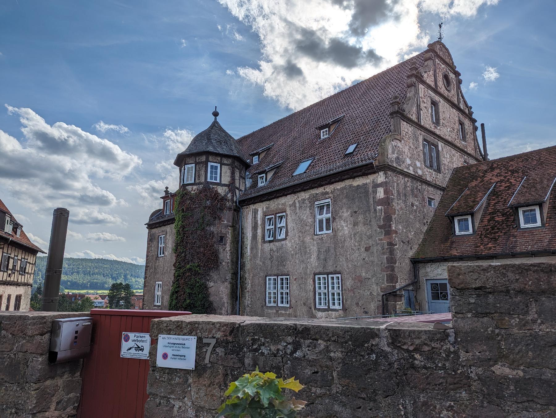 Kulturdenkmal Hinterburg (Schlitz) in Schlitz