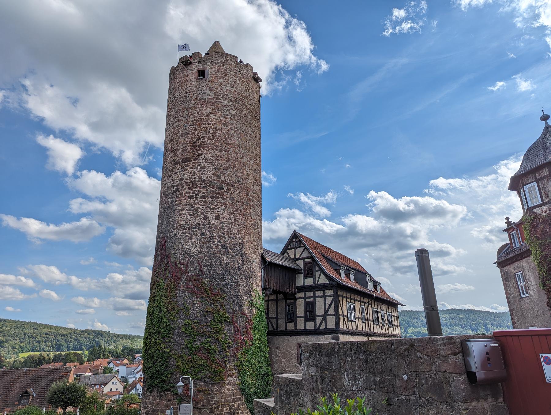 Kulturdenkmal Hinterburg (Schlitz) in Schlitz