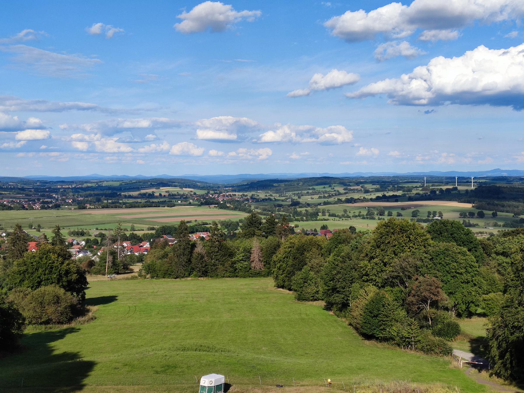 Strecke Loipe Bermuthshain im Vogelsberg