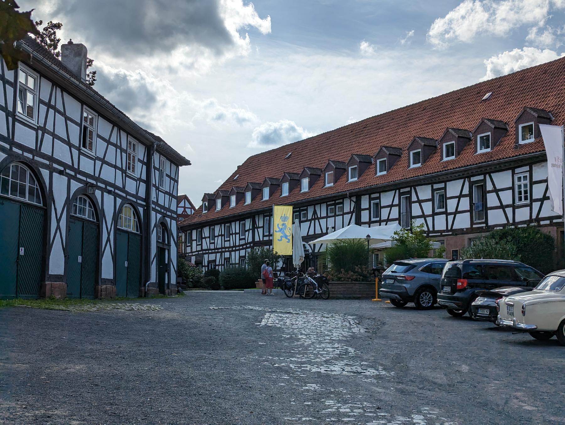 Kulturdenkmal Vorderburg (Schlitz) in Schlitz